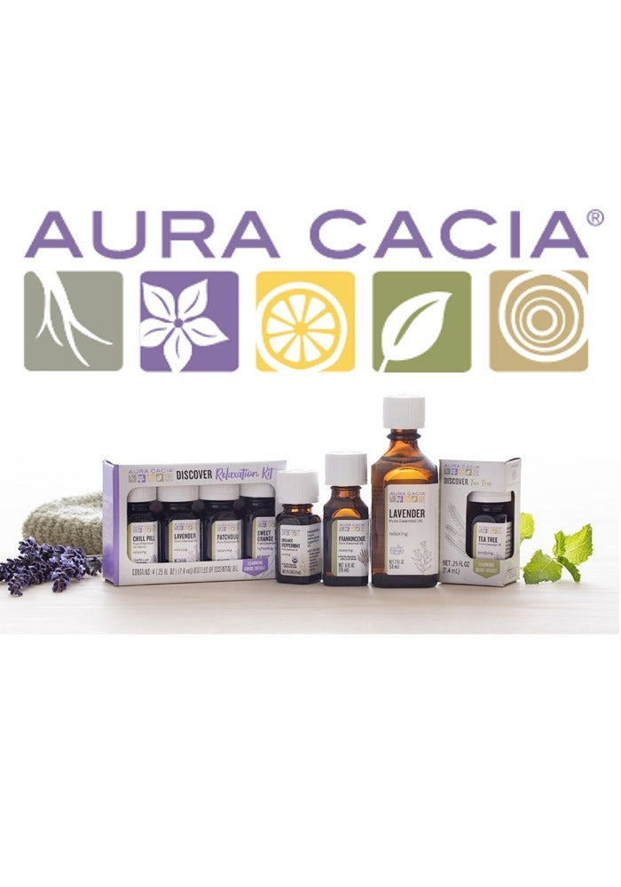 AURA CACIA Clary Sage Oil Organic (7.4 ml)