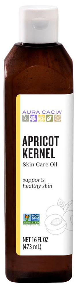 AURA CACIA Apricot Kernel Pure Skin Care Oil (473 ml)
