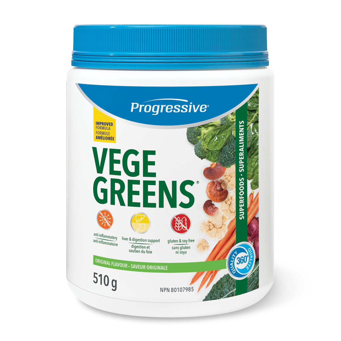 PROGRESSIVE VegeGreens (Original - 510 gr)