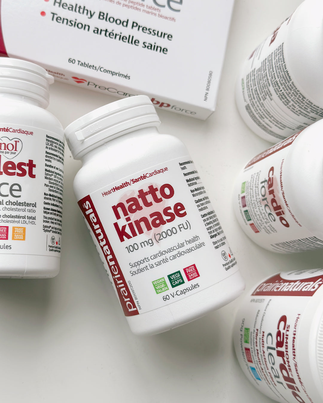 PRARIE NATURALS Nattakinose (2000 FU / 100 mg - 60 VEG CAP)