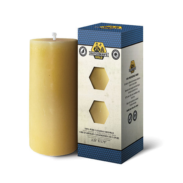 DUTCHMAN'S GOLD Beeswax Pillar