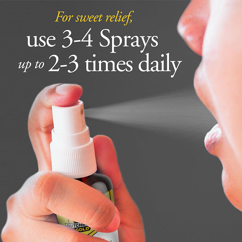 DUTCHMAN'S GOLD Honey and Propolis Throat Spray