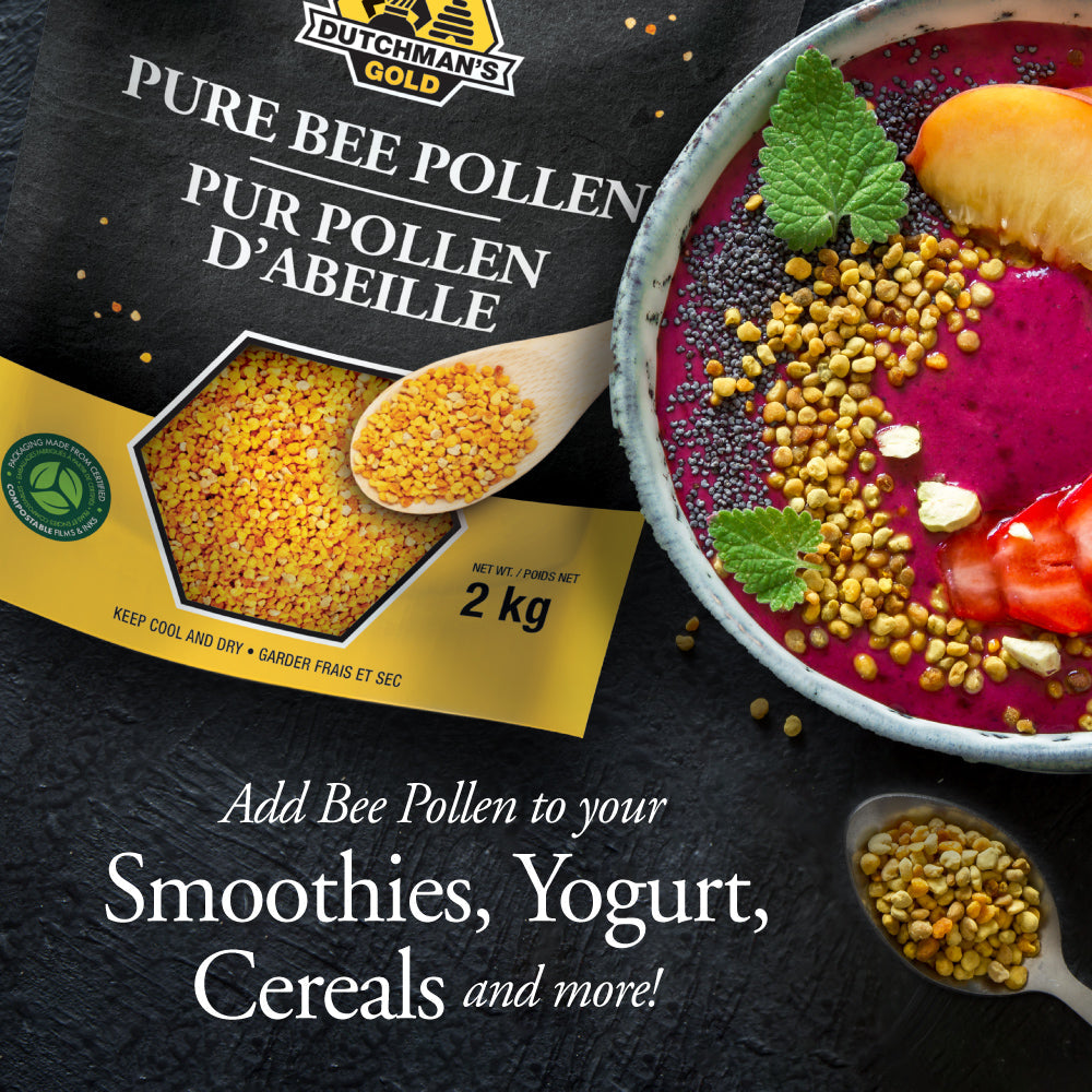 Premium Canadian Bee Pollen GranulesDUTCHMAN'S GOLD