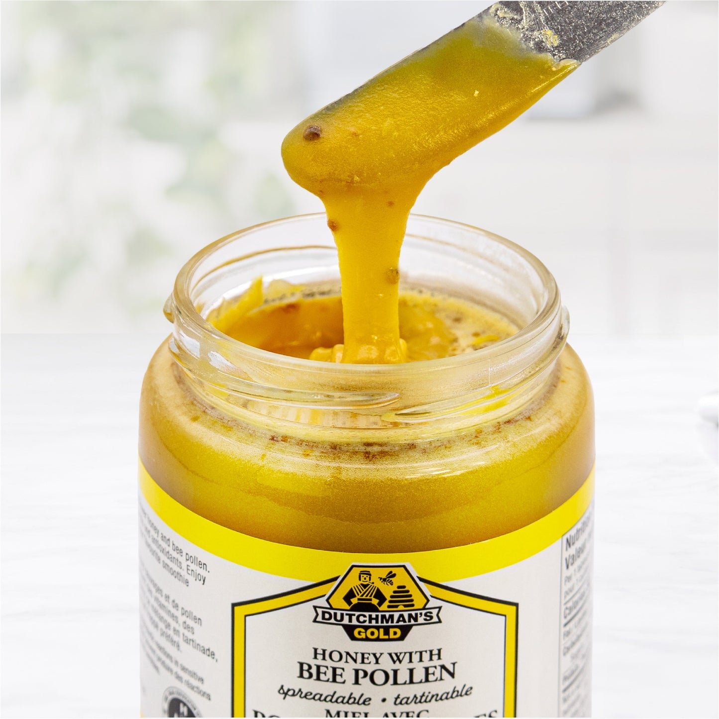 DUTCHMAN'S GOLD Honey with Bee Pollen (500 gr)