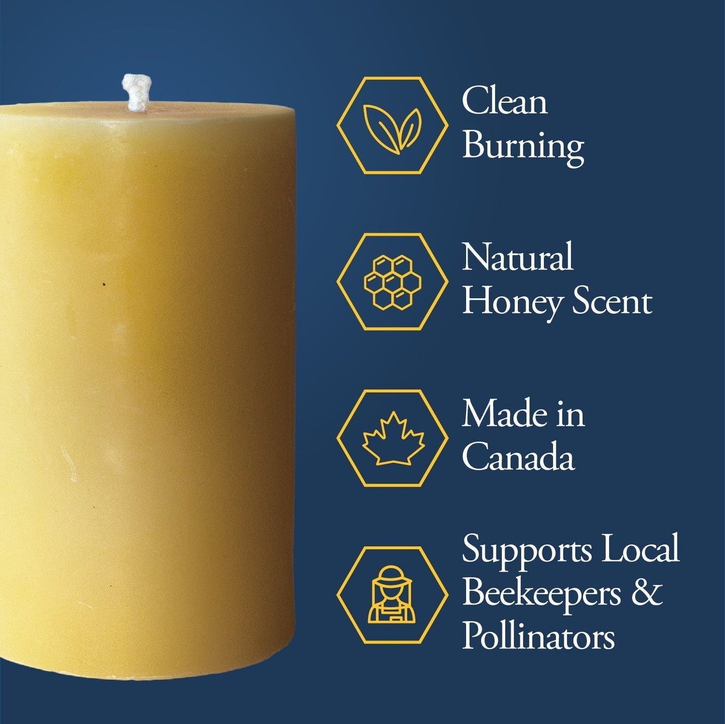 DUTCHMAN'S GOLD Beeswax Votives