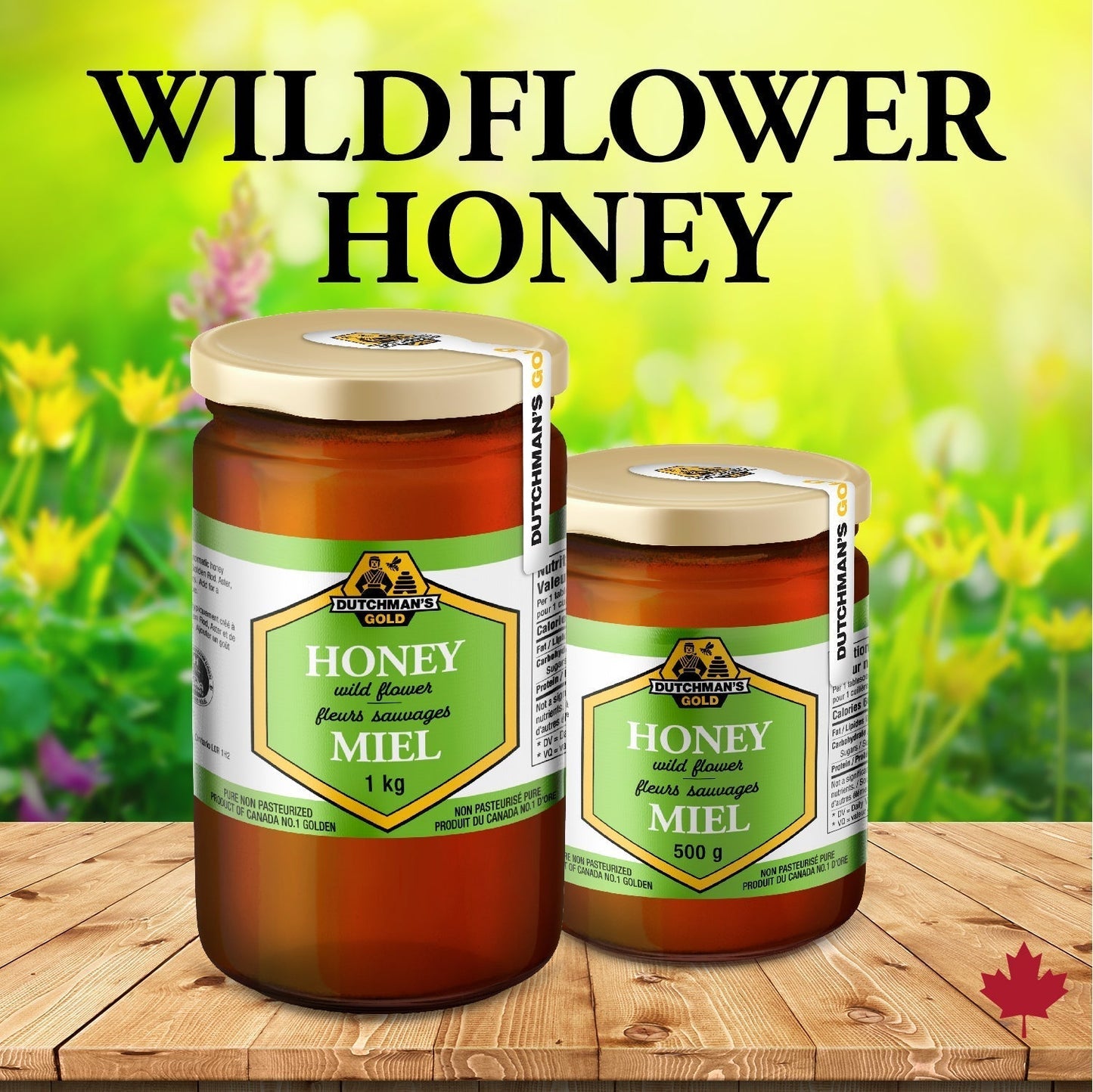 DUTCHMAN'S GOLD Wildflower Honey