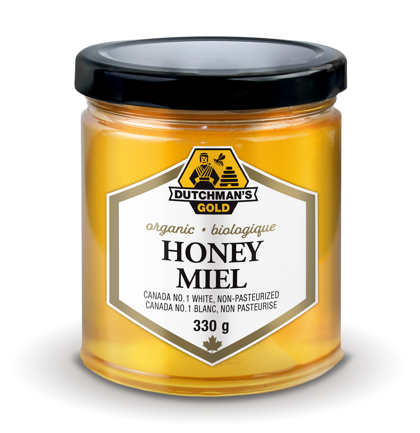 DUTCHMAN'S GOLD Organic Liquid Honey 330 g
