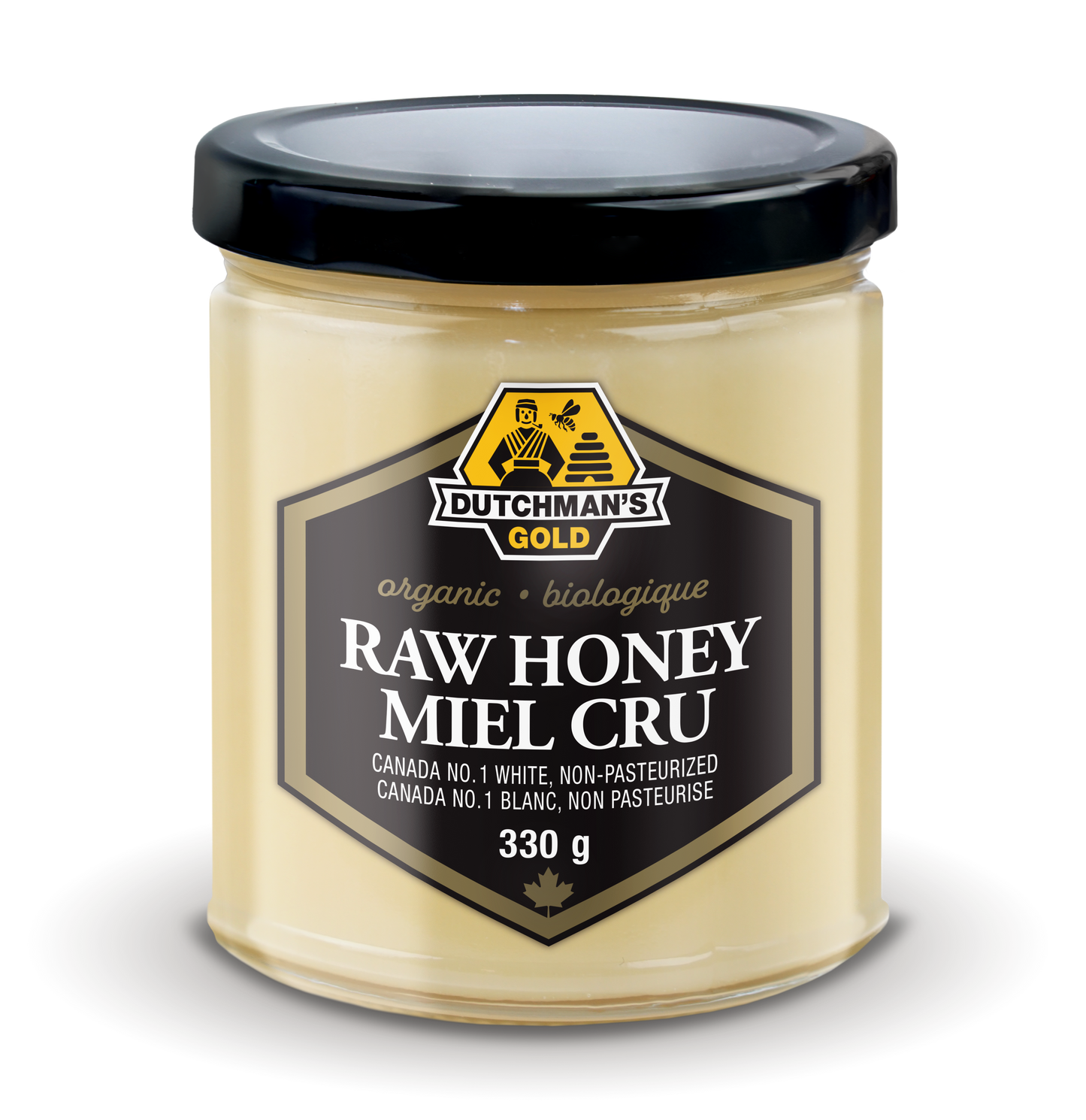 DUTCHMAN'S GOLD Organic Raw Honey 330 g