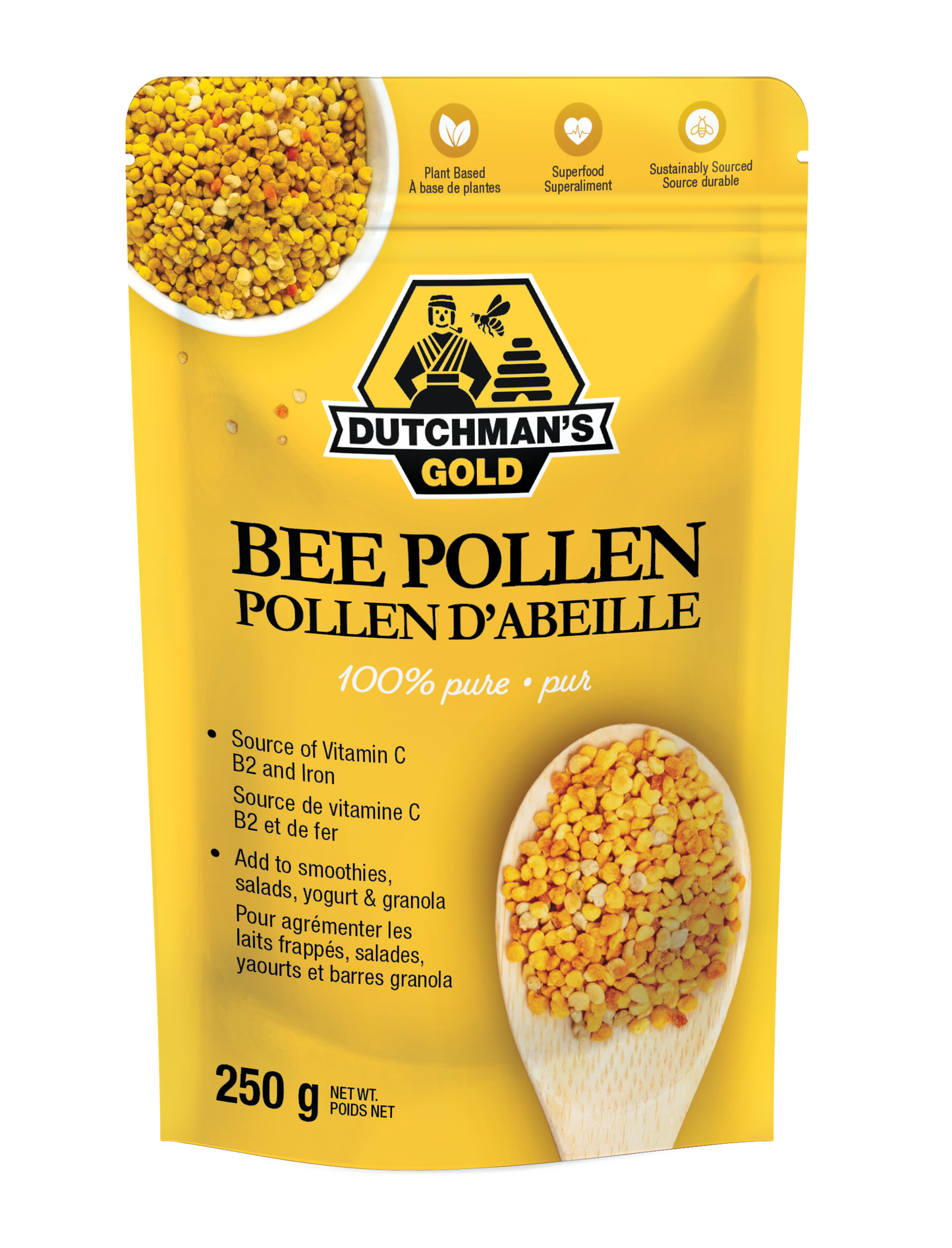 DUTCHMAN'S GOLD Bee Pollen Granules