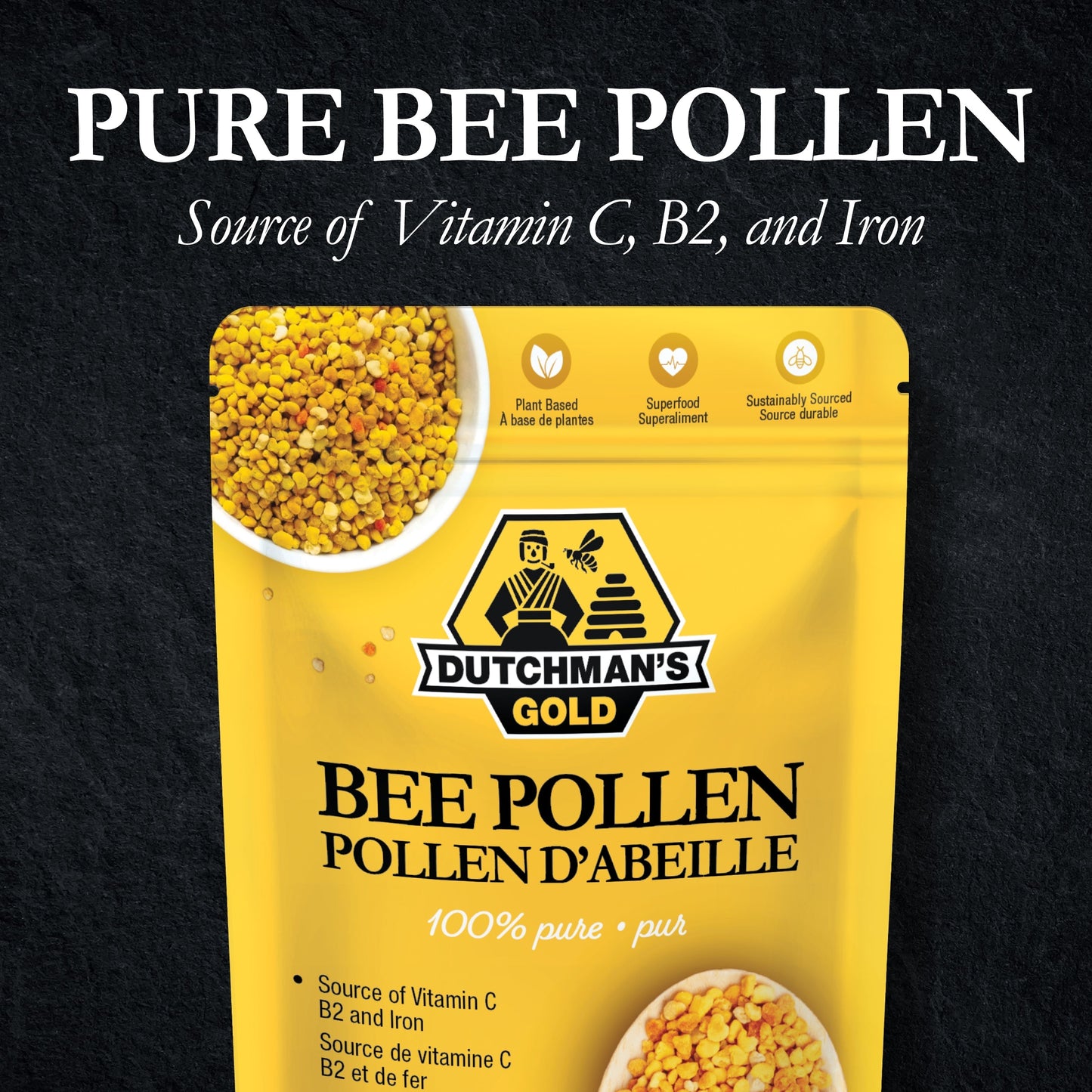 DUTCHMAN'S GOLD Bee Pollen Granules