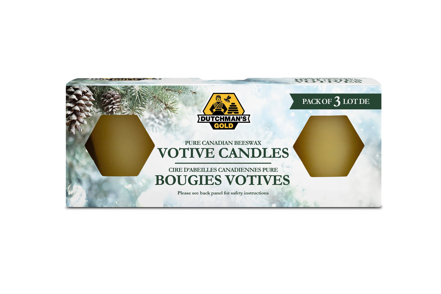 DUTCHMAN'S GOLD Beeswax Votives