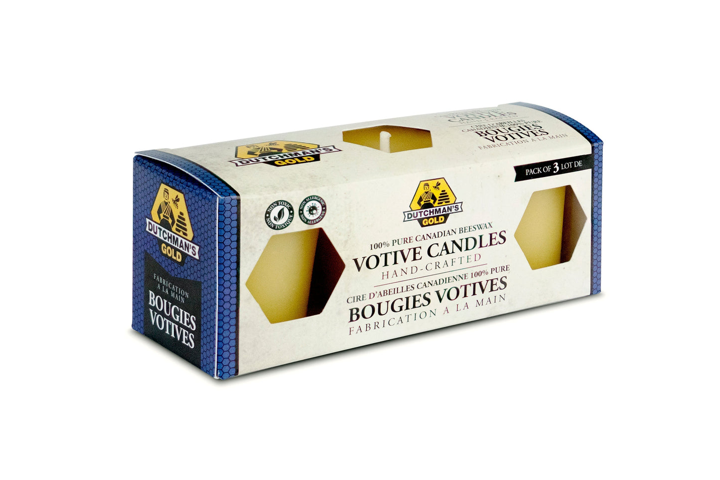 DUTCHMAN'S GOLD Beeswax Votives