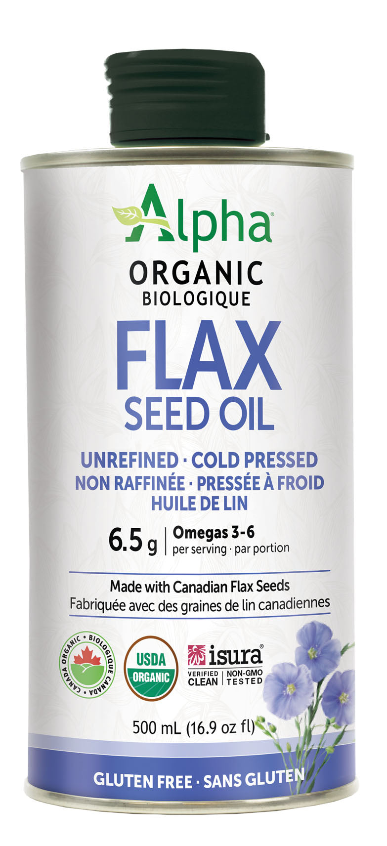 ALPHA Organic Flaxseed Oil (500 ml)