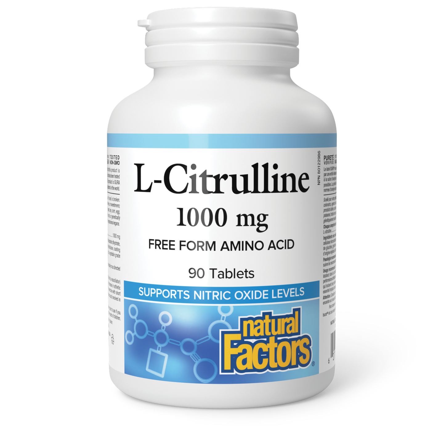 NATURAL FACTORS L-Citrulline (1000 MG - 90 TABS)