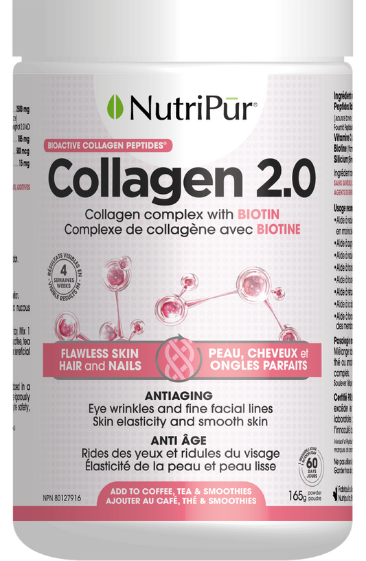 NUTRIPUR Collagen 2.0 collagen complex with biotin - 165g