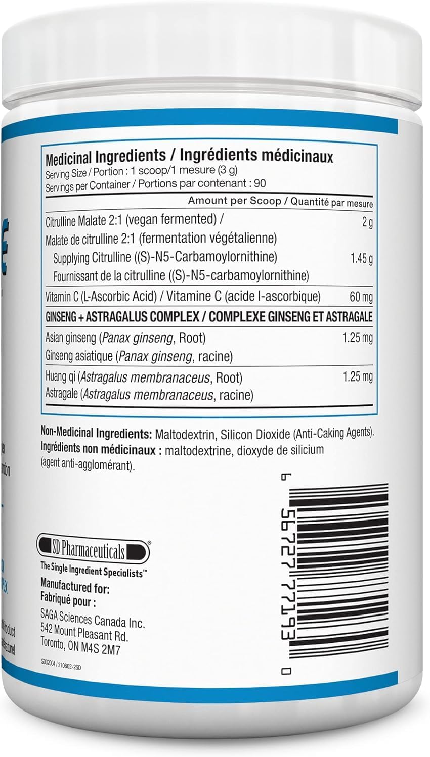 SD PHARMACEUTICALS Citrulline Malate 2000 (270 grams)