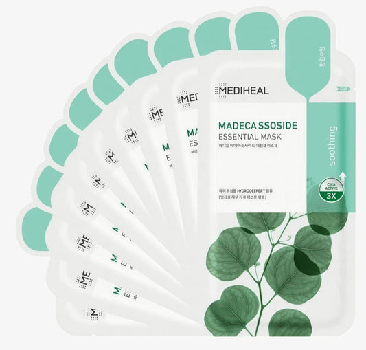 MEDIHEAL Essential Mask Madecassoside (10 Count)