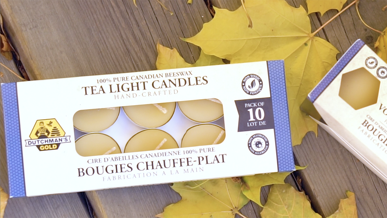 DUTCHMAN'S GOLD Beeswax Votives