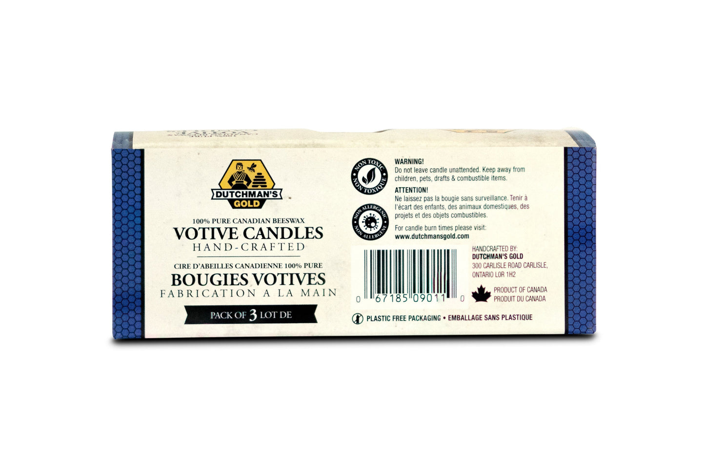 DUTCHMAN'S GOLD Beeswax Votives