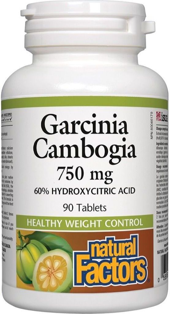NATURAL FACTORS Garcina Cambogia (750 mg - 90 tabs)