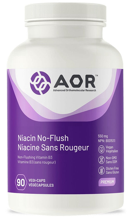 AOR Niacin No-Flush (550 mg - 90 caps)