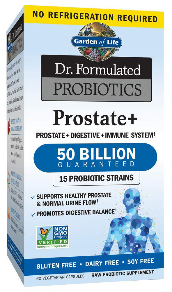 DR FORMULATED Probiotics Prostate+ 50 Billion (60 veg caps)