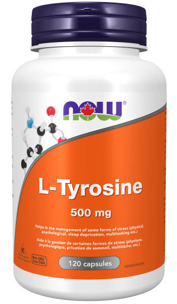 NOW L-Tyrosine (500 mg - 120 caps)