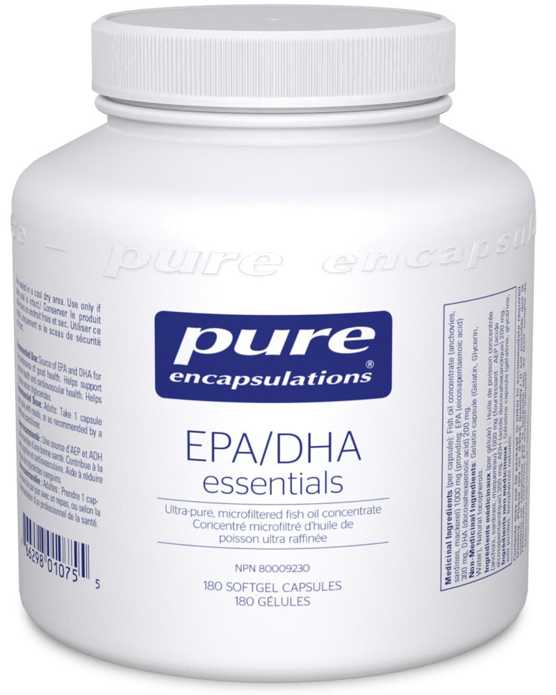 PURE ENCAPSULATIONS EPA/DHA essentials (180 sgels)