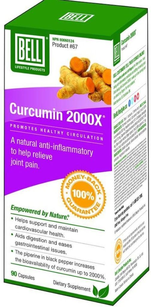 BELL Curcumin 2000X (90 caps)