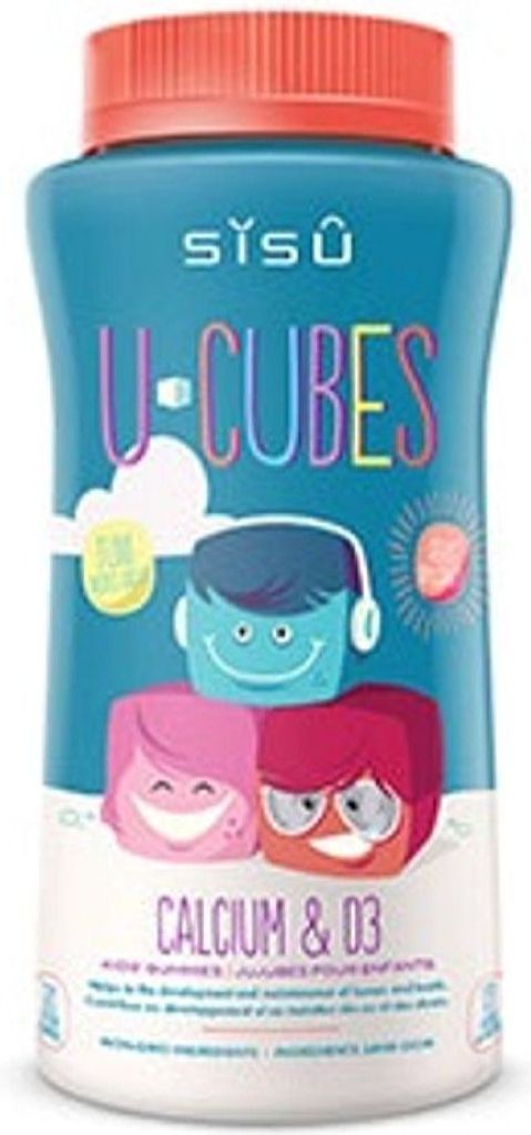 SISU U-Cubes Calcium & D3 (120 gummies)