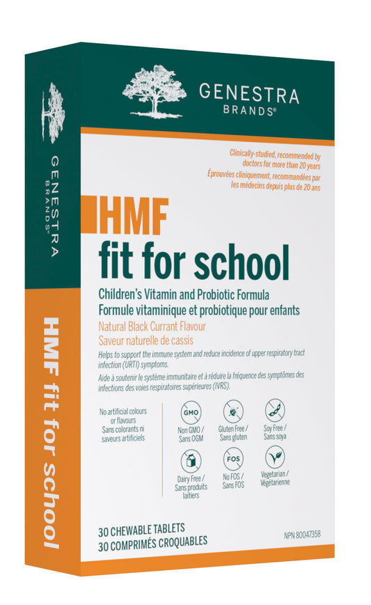 GENESTRA HMF Fit for School (Blackcurrant - 30 chew tabs)